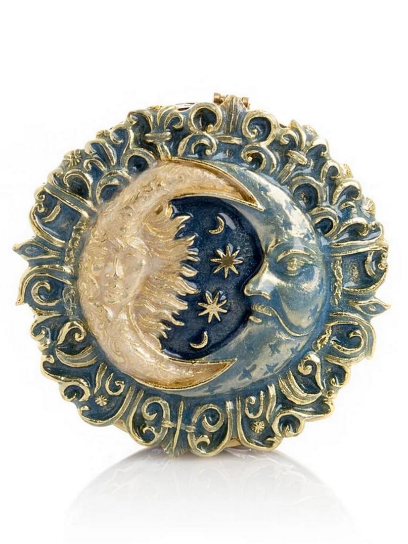 Celestial Sun and Moon Trinket Box - 5