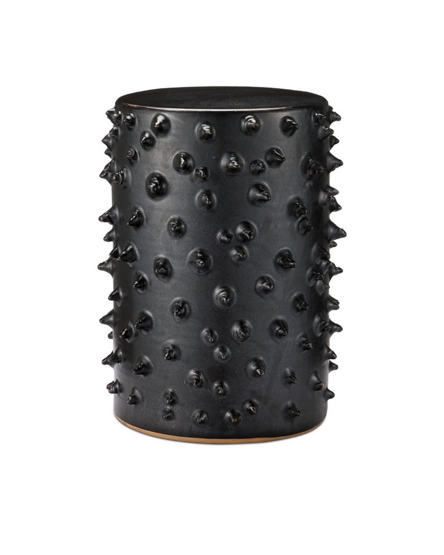 Baltz Black Table Accent, Currey Collection (1 of 1)