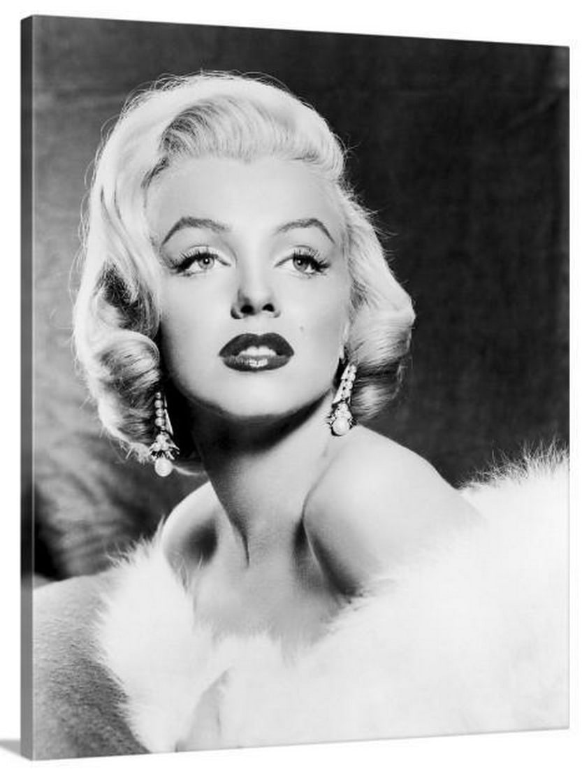 Marilyn Monroe Iconic Beauty Stretched Canvas Print: Marilyn Monroe Iconic Beauty Stretched Canvas Print Celebrate the timeless allure of Marilyn Monroe with this stunning stretched canvas print, capturing her radiant charm and unforgettable presence. A