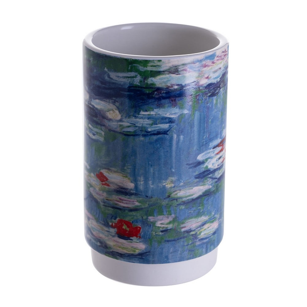 Monet-Inspired Water Lilies Ceramic Pot (1 of 1)