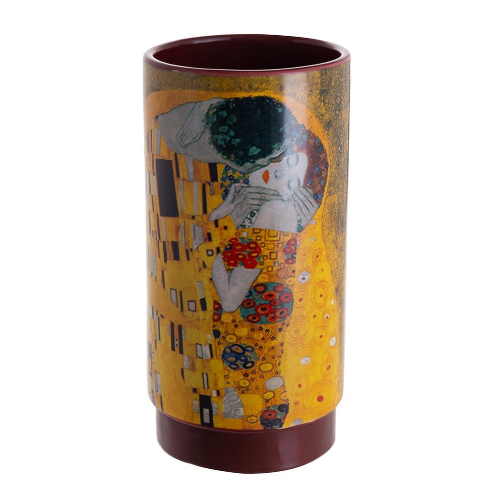 Klimt-Inspired The Kiss Ceramic Pot (1 of 1)
