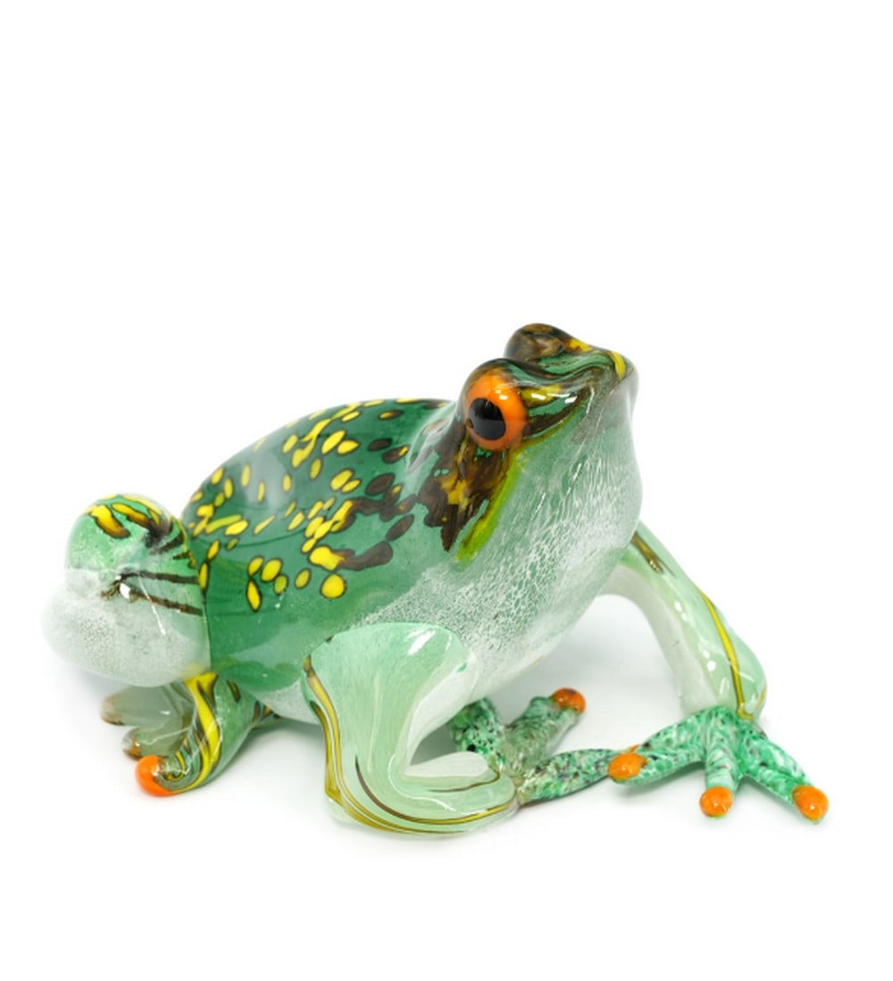 Murano Glass Frog Sculpture (1 of 4)