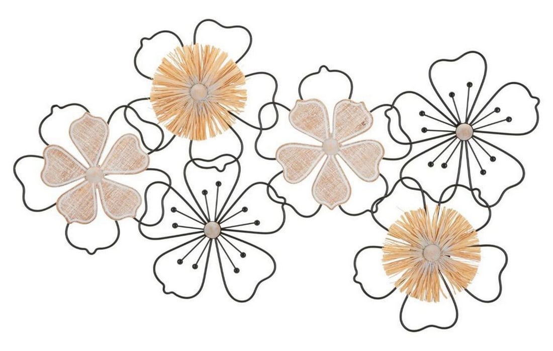 Metal and Wood Floral Wall Art: Metal and Wood Floral Wall Art Discover Mauro Ferretti, the leading Italian brand for home enthusiasts. Known for its luxurious and refined style, their products are designed to provide your home with