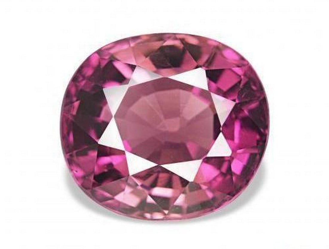 2.60 ct Natural Medium Dark-Purple Tourmaline, Oval, VVS-VS, Mozambique (1 of 3)