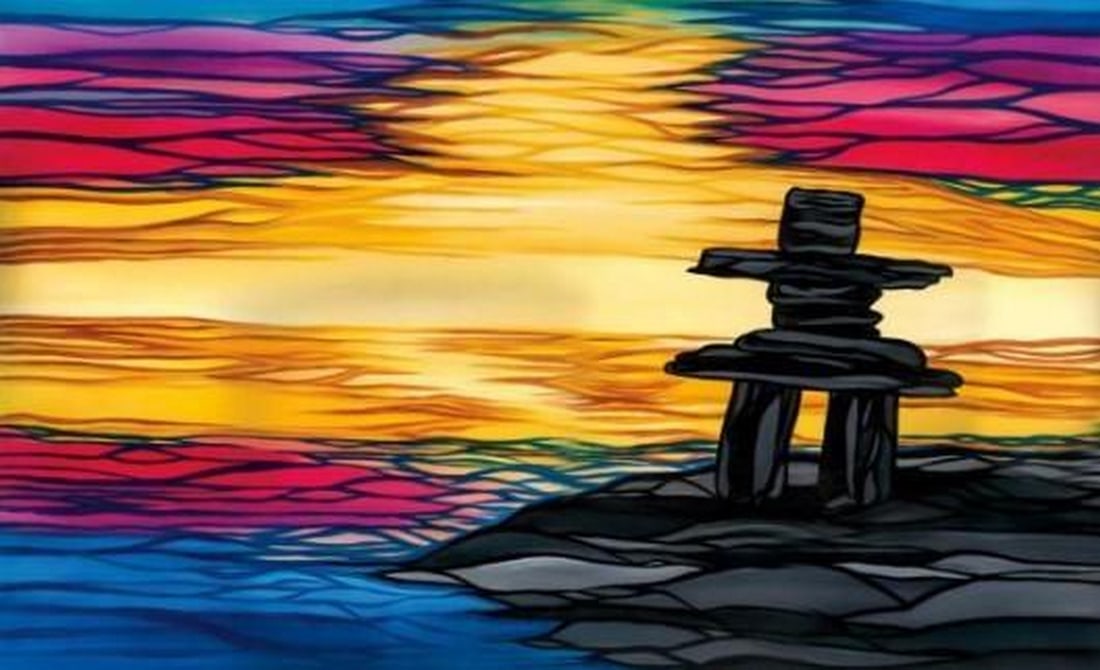 Skyfire Sentinel Matted Print - 2
