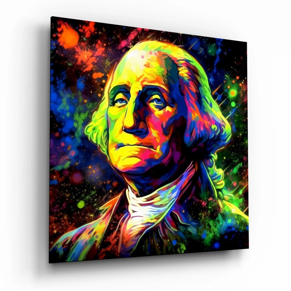 Benjamin Franklin Tempered Glass Wall Art (1 of 2)