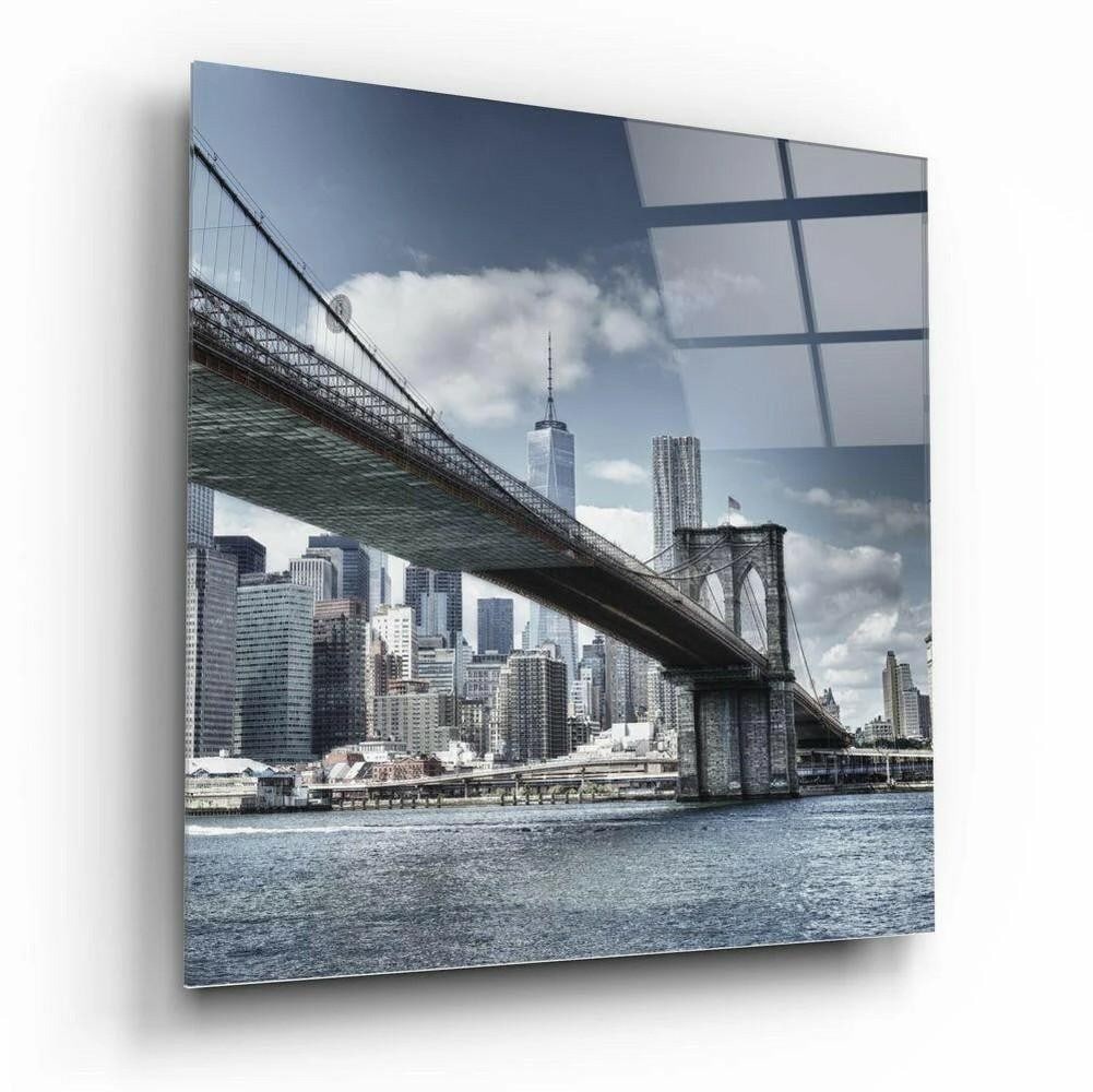 Brooklyn Bridge Glass Wall Art (1 of 2)