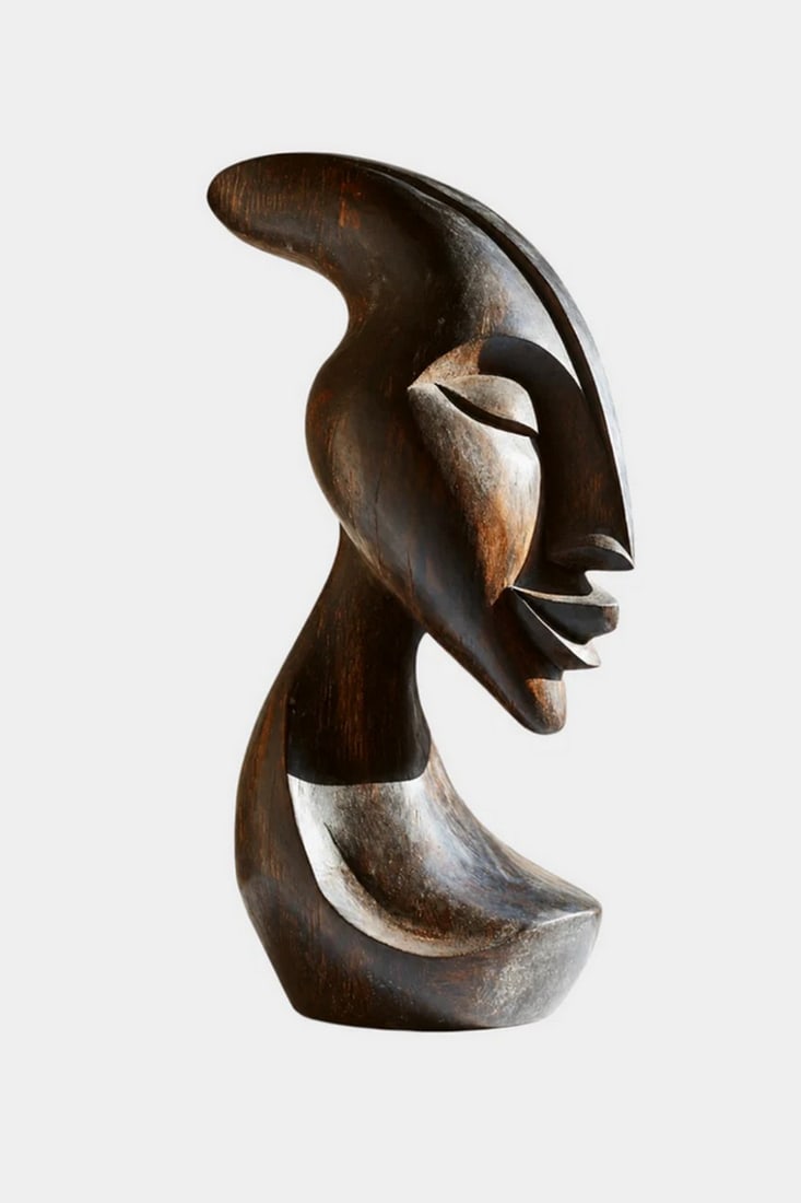 African Wood Sculpture (1 of 3)