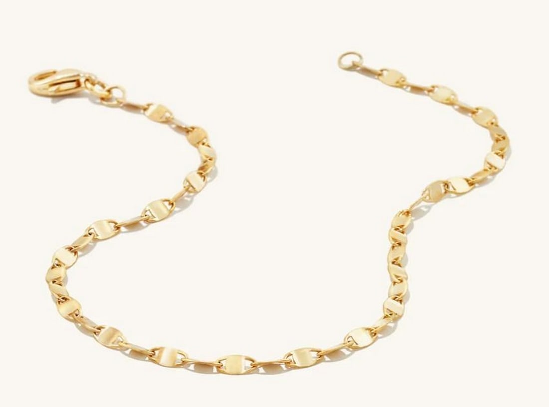 Modern Anchor Chain Bracelet (1 of 3)
