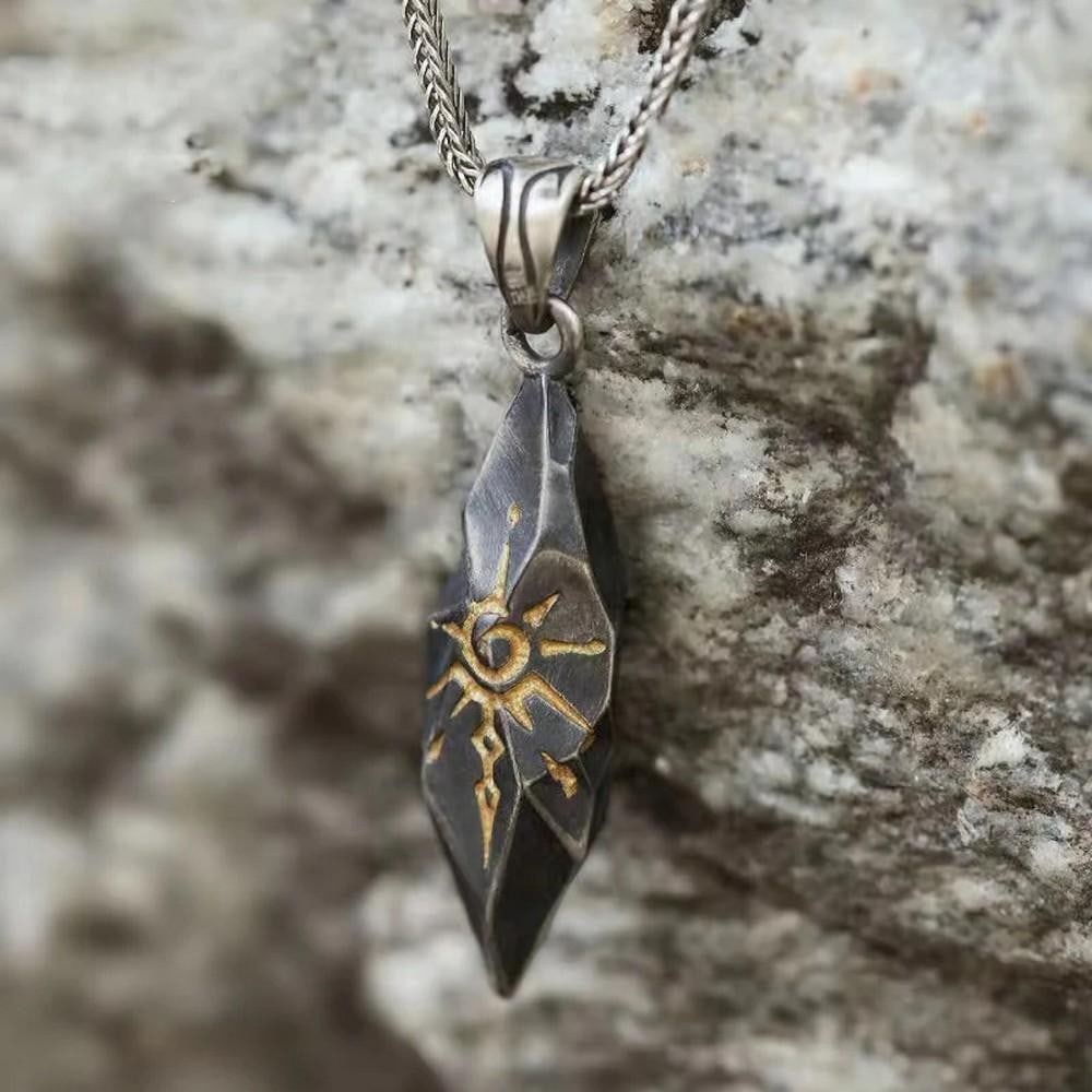 Wishing Necklace: Wishing Necklace Handcrafted in Mongolia using centuries-old techniques, the Wishing Necklace embodies hope, intention, and timeless artistry. Available in black or silver, each piece is a meaningful