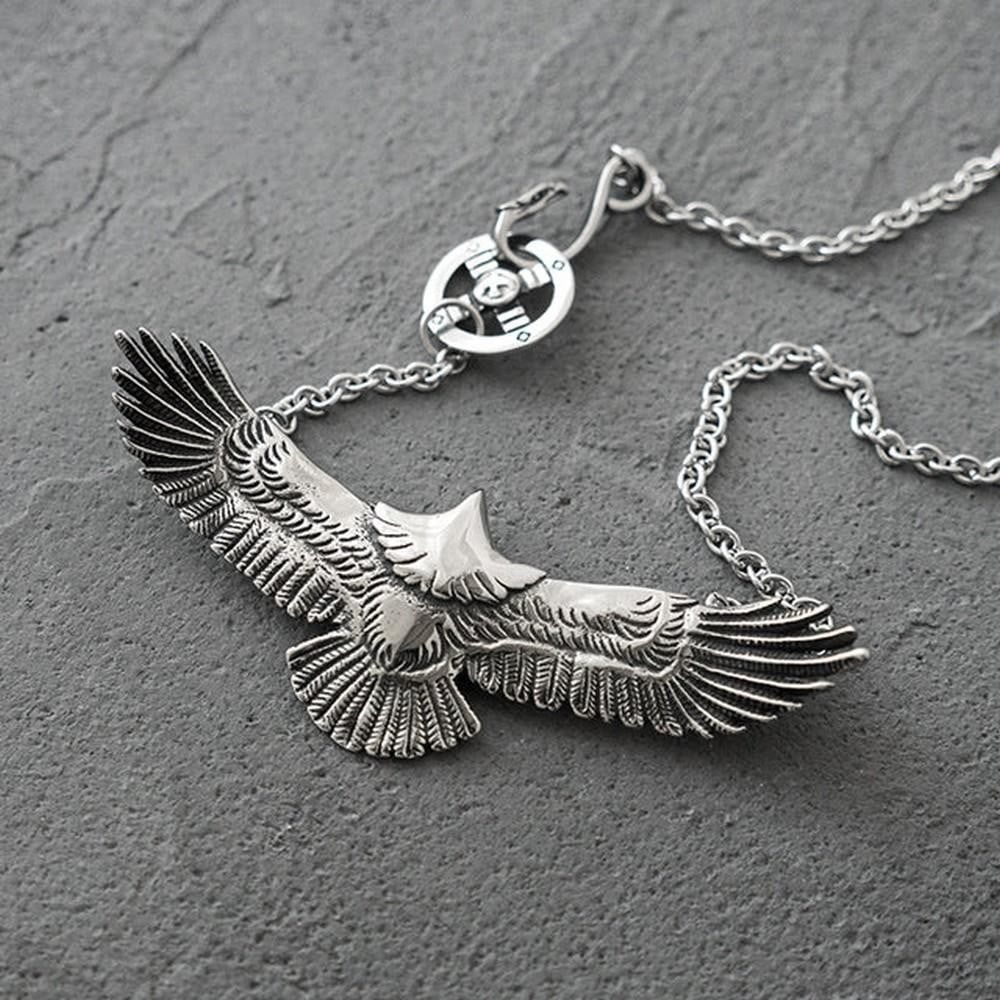 Spread Wings Eagle Choker Necklace (1 of 4)