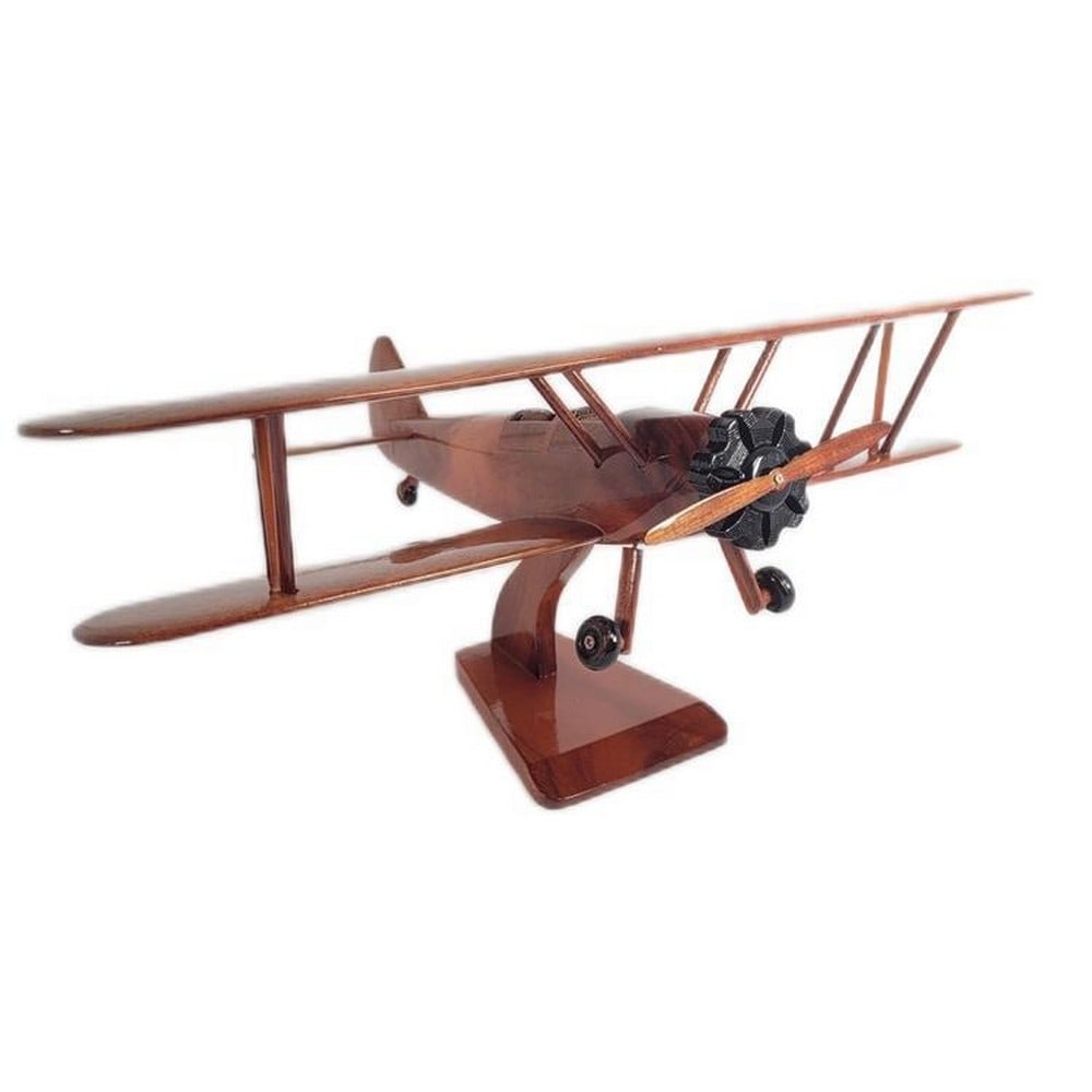 Stearman (Boeing) Wooden Model 75: Stearman (Boeing) Wooden Model 75 The Stearman (Boeing) Model 75 is a biplane used as a military trainer aircraft, of which at least 10,626 were built in the United States during the 1930s and 1940s.[