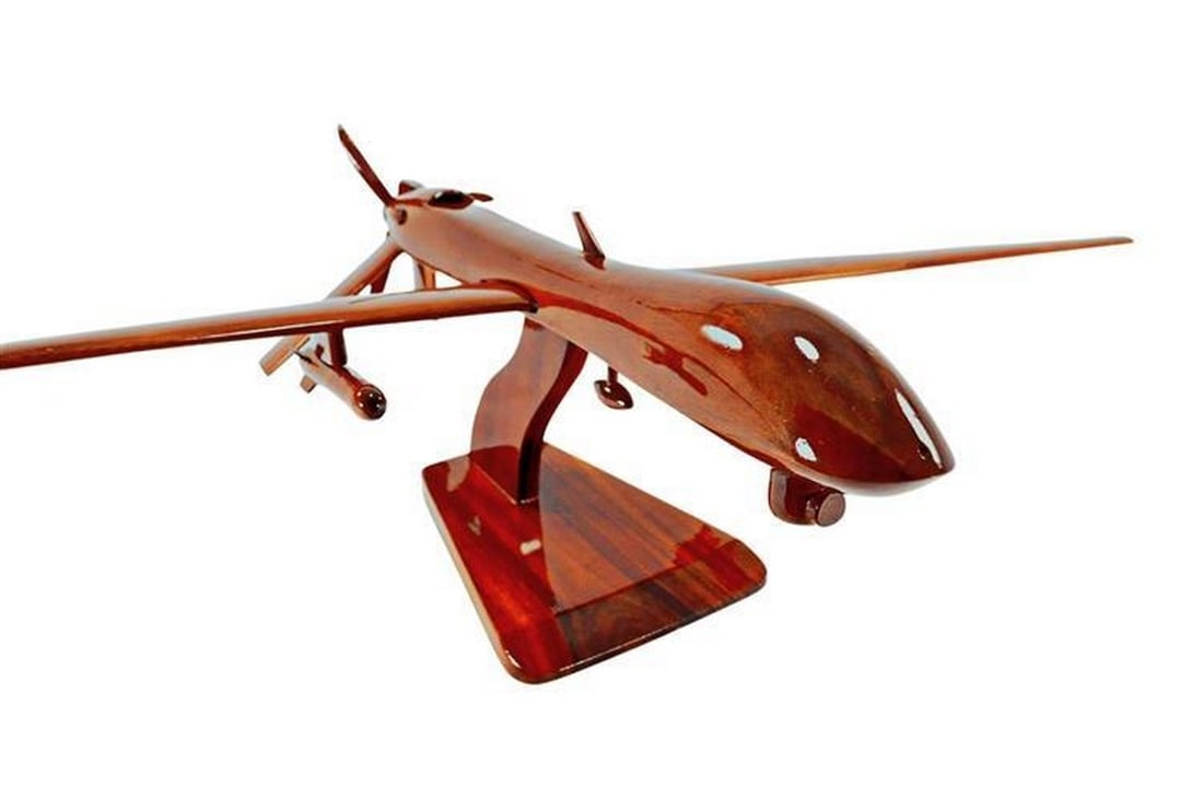 MQ-1 Predator UAV Model Aircraft: MQ-1 Predator UAV The Predator stands as an unmanned aerial vehicle (UAV) predominantly employed by the United States Air Force (USAF) and Central Intelligence Agency (CIA). This meticulously crafted