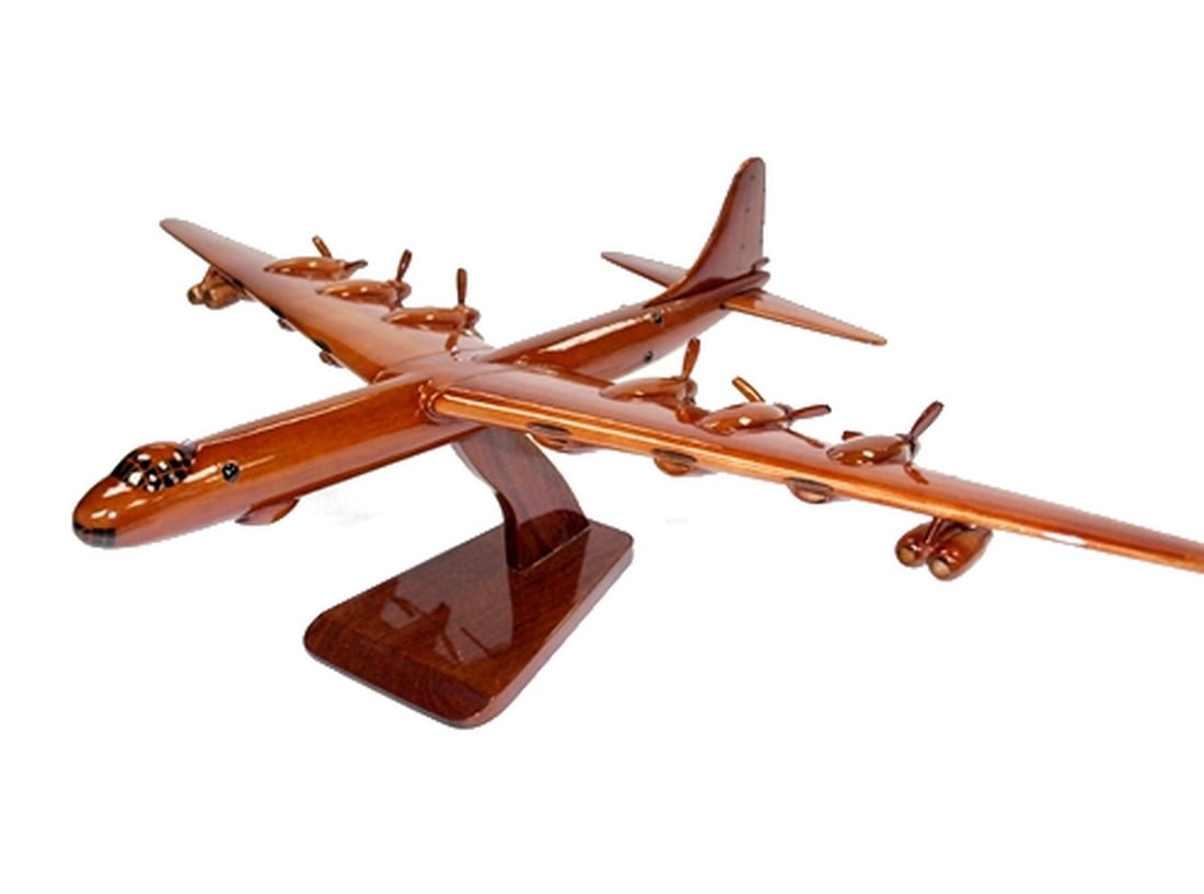 B-36 Peacemaker Wooden Model: B-36 Peacemaker Wooden Model Elevate your appreciation for aviation history with The B-36 Peacemaker Wooden Model - a true testament to the golden age of strategic bombers. This handcrafted scale