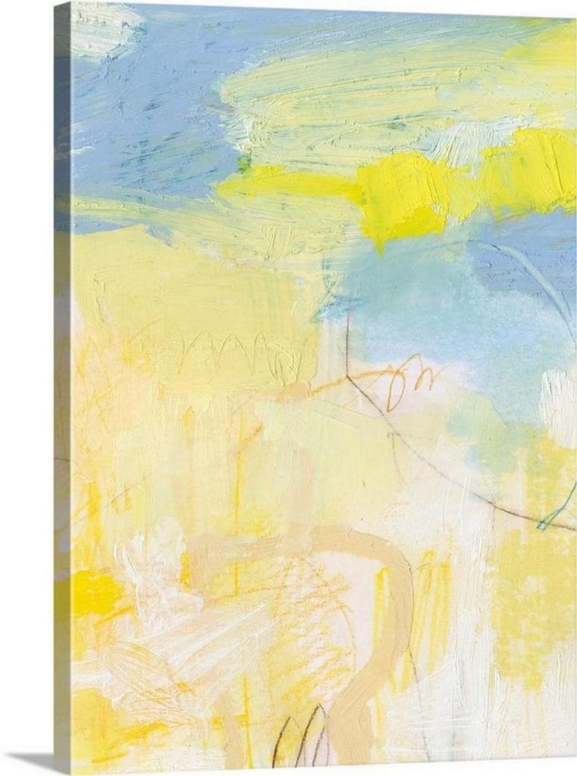 Corrie II Canvas Reproduction: Corrie II Canvas Reproduction By Sue Jachimiec Sue Jachimiec works with a variety of mediums, such as oil and cold wax, encaustic, and acrylic. The process of manipulating layers to allow for a
