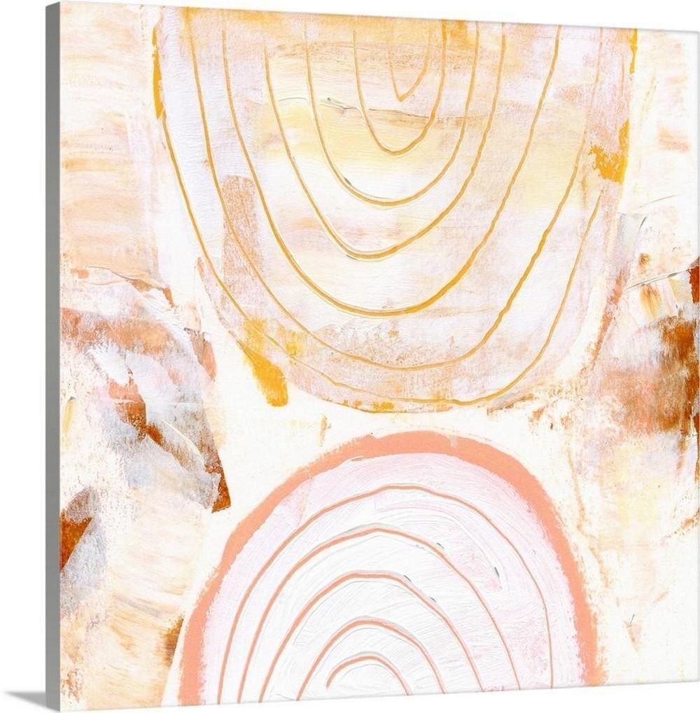 Caramel Dunes I Canvas Reproduction: Caramel Dunes I Canvas Reproduction By Melissa Wang Melissa Wang s watercolor style and preference for subtle earth tones allows her art to fit easily into any home. Blending compositions between both