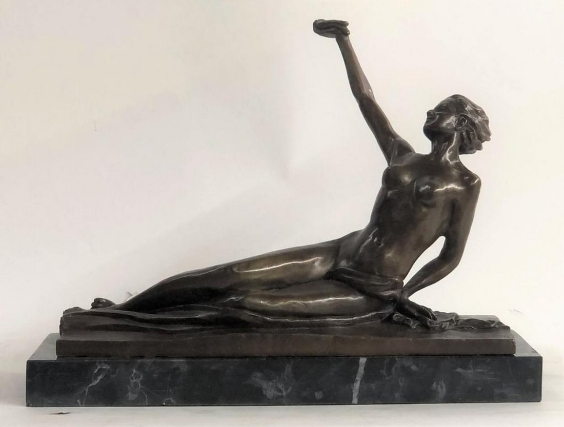 The Bird in Hand Bronze Sculpture