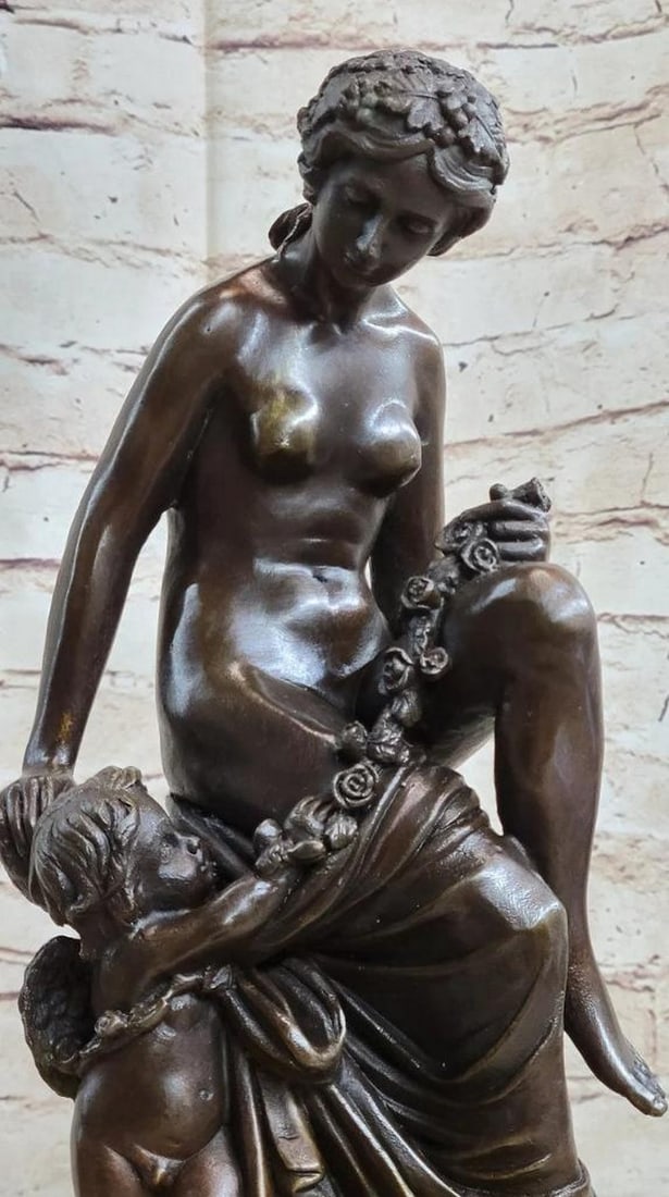 Sculpted Elegance Inspired Bronze Statue - 5