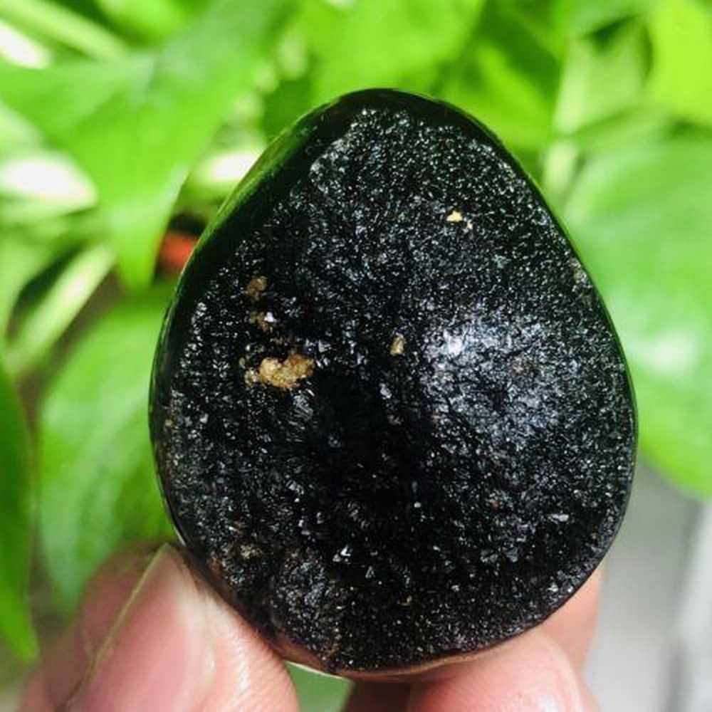 52g Natural Turtle Back Stone Egg Shape Dragon Crystal Crack Mineral specimen (1 of 7)