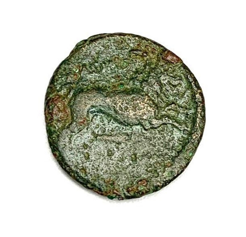 306 - 281 B.C. Thrace/ Lysimachus Coin: 306 - 281 B.C. Thrace/ Lysimachus Coin with a crested helmet Athena. View photos for further details.