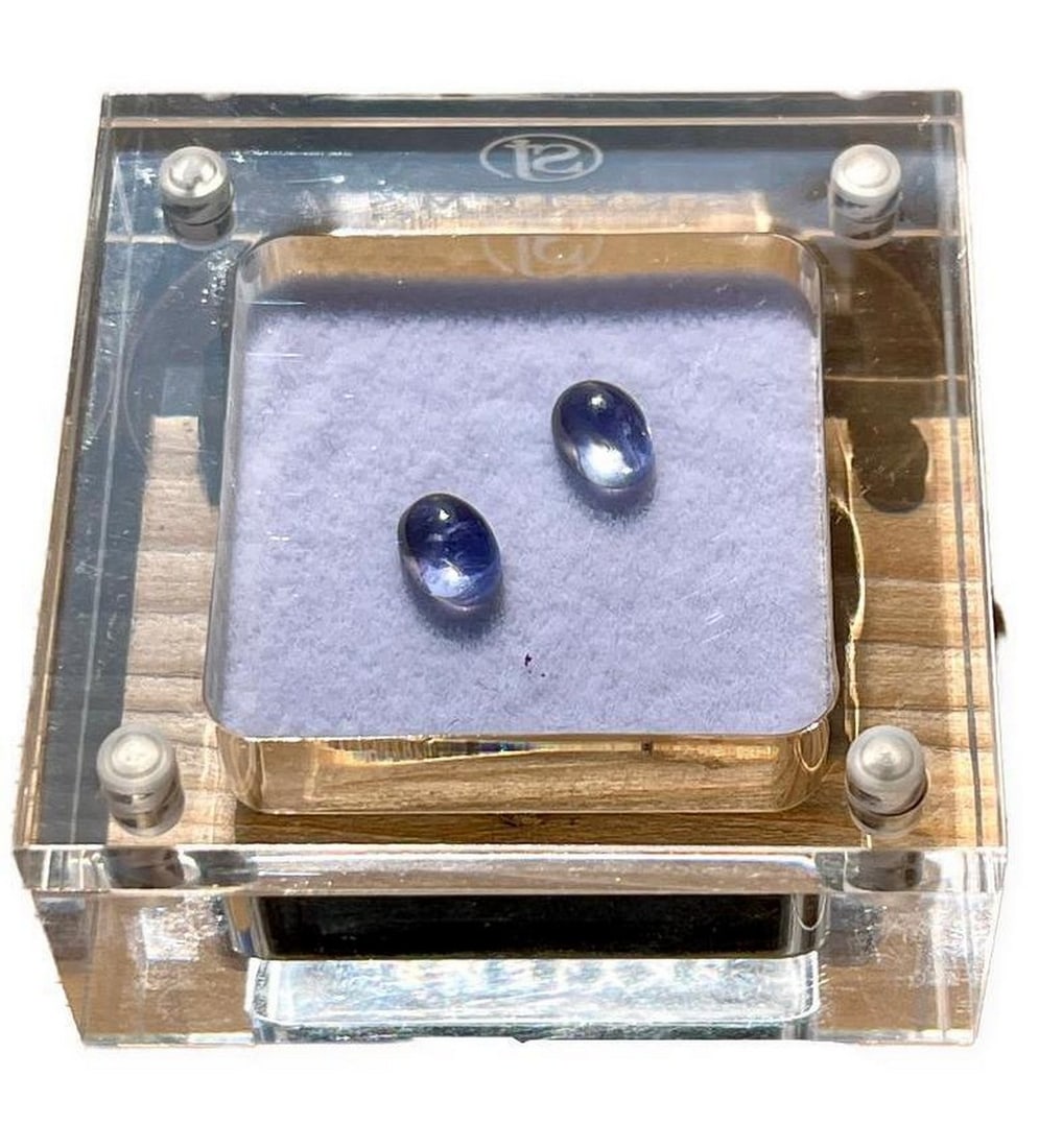1.50cts Oval Cut Iolite Pair - 2