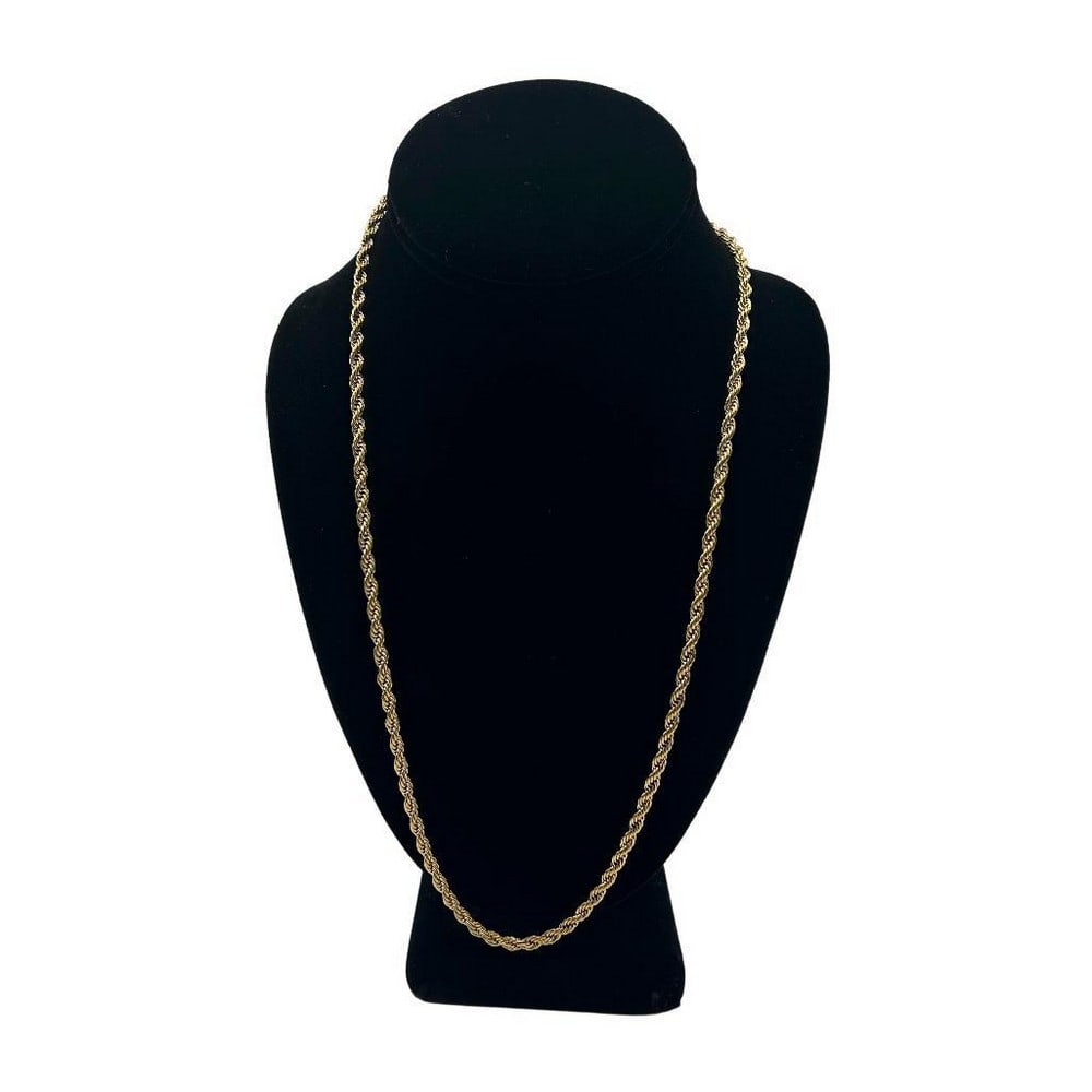 Golden Radiance Chain Necklace: Golden Radiance Chain Necklace This classic gold-plated chain necklace offers a sleek and versatile accessory for any wardrobe. Its polished finish adds a subtle shine, making it perfect for layering