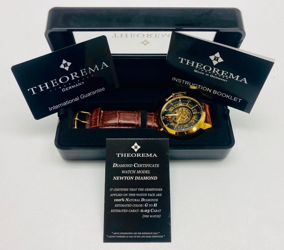 Authentic COPACABANA THEOREMA German Craftsmanship Automatic Watch: Authentic COPACABANA THEOREMA German Craftsmanship Automatic Watch. Tufina Family Of Watches Have Been Around Since 1828 & Offer A genuine Handcrafted German Design That Is Is Top Quality. Modern and