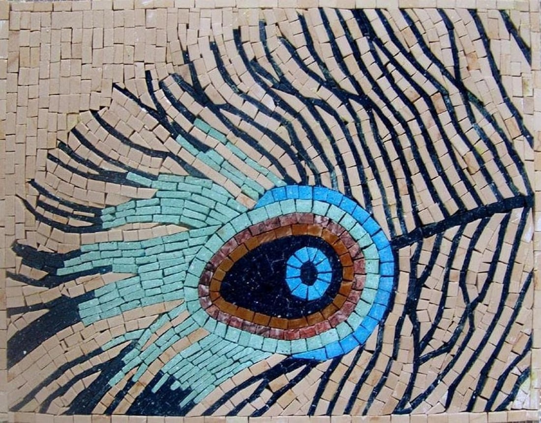 Rose Geometric Mosaic Mandala: Rose Geometric Mosaic Mandala A marble mosaic featuring a detailed floral mandala design in soft natural hues. Handcrafted from natural stone, this piece showcases intricate geometric and floral