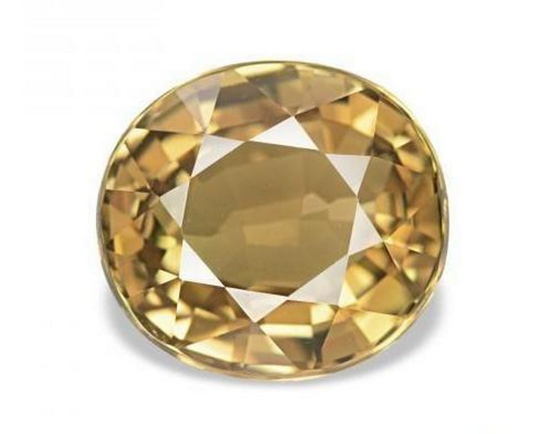1.51 ct Oval Natural Gold Tourmaline Gemstone: 1.51 ct Oval Natural Gold Tourmaline Gemstone Presenting the 1.51 ct Oval Natural Gold Tourmaline, a stunning gemstone with a warm golden hue and exceptional brilliance. Cut in an elegant oval facet w