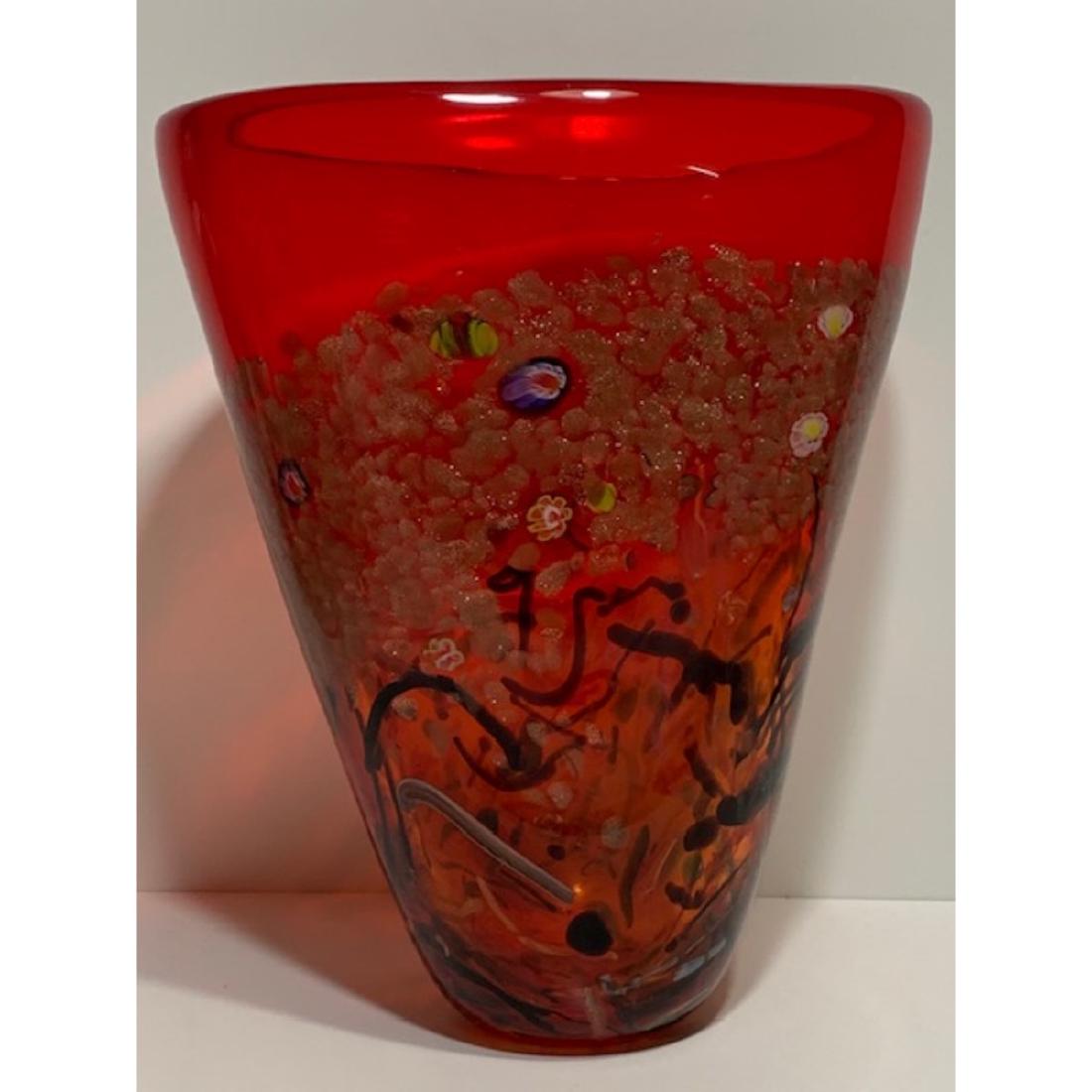 Ultra Rare MURANO Hand SIGNED by Artist ANN PRIMROSE (1 of 6)