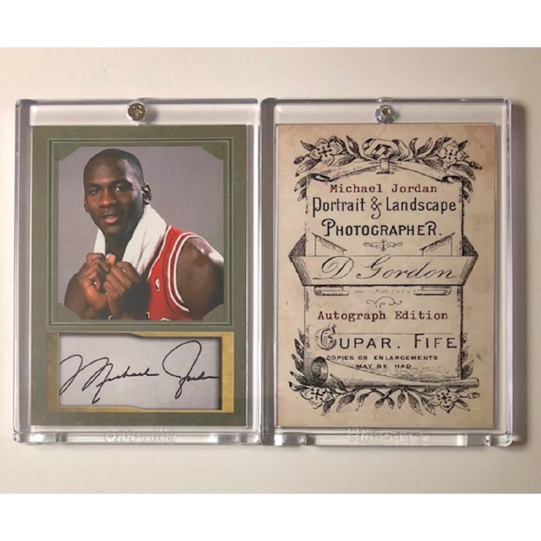 Mint MICHAEL JORDAN Facs Autographed Studio Portrait (1 of 1)