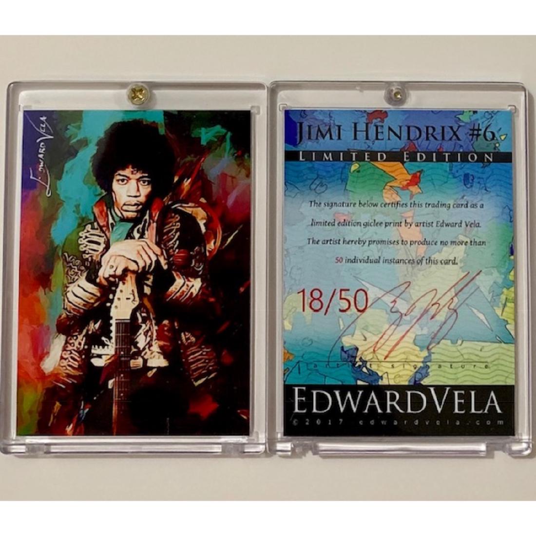 Rare JIMI HENDRIX Hand Signed & #’d by Artist Giclee (1 of 1)