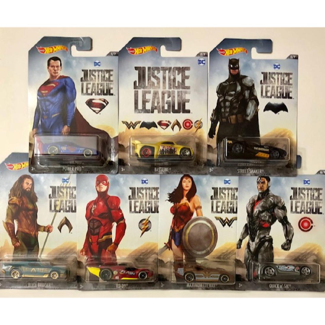 7 Limited Release DC Comics JUSTICE LEAGUE Die-Cast Hot (1 of 1)