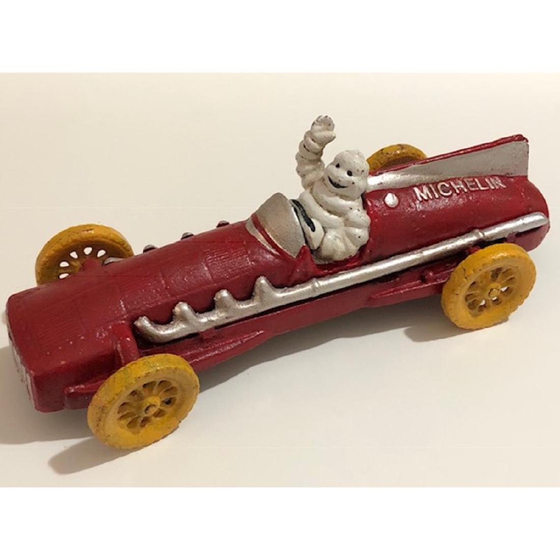 Dated 1934 and Signed Hubley Cast Iron Michelin Man (1 of 3)