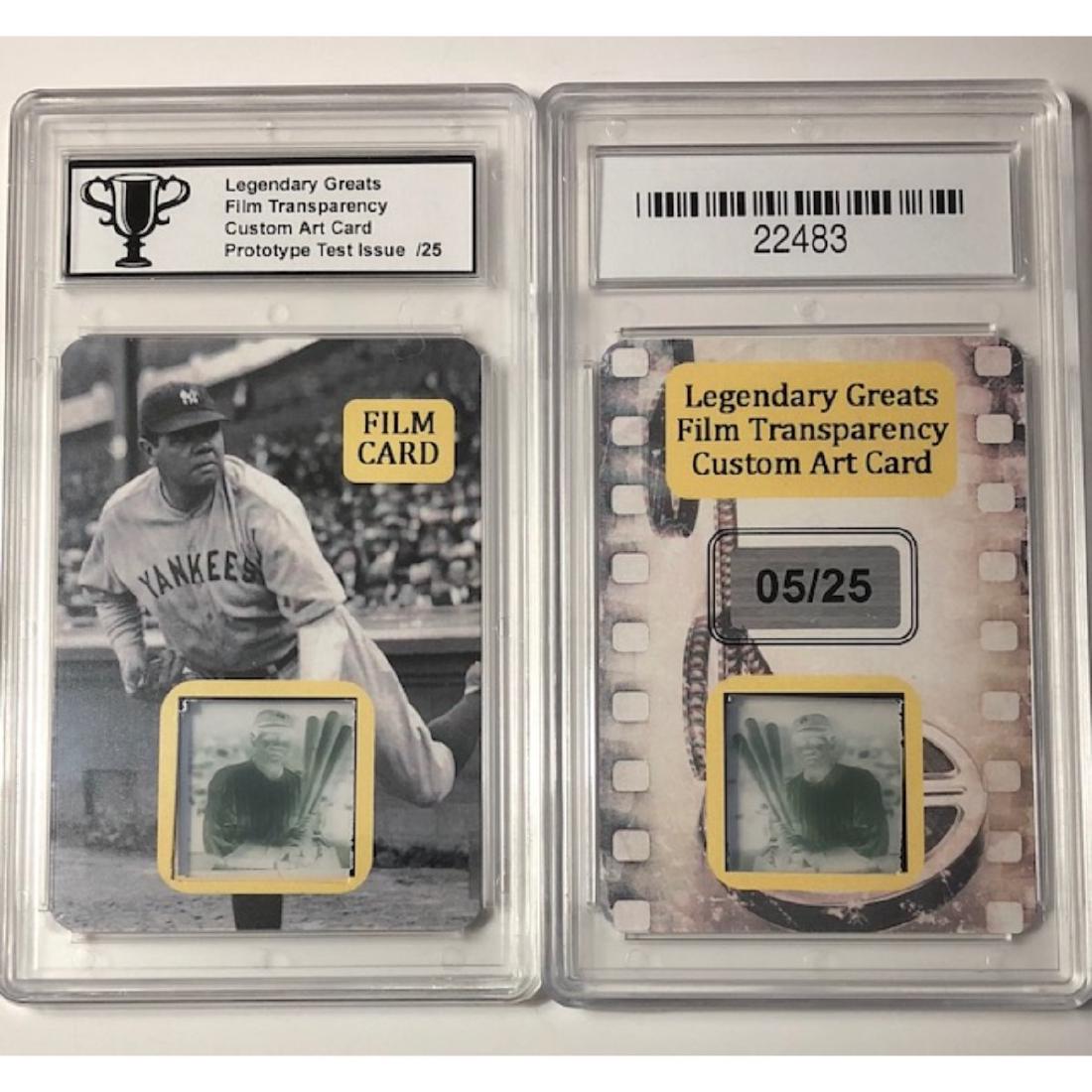 Scarce BABE RUTH Prototype Test Film Transparency (1 of 1)