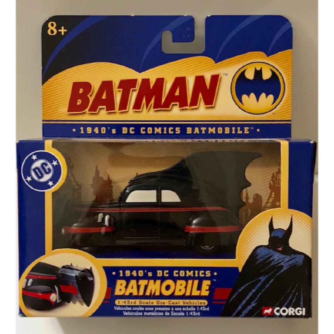Vintage CORGI Toys 1940’s Die-Cast BATMAN Batmobile Car (1 of 1)