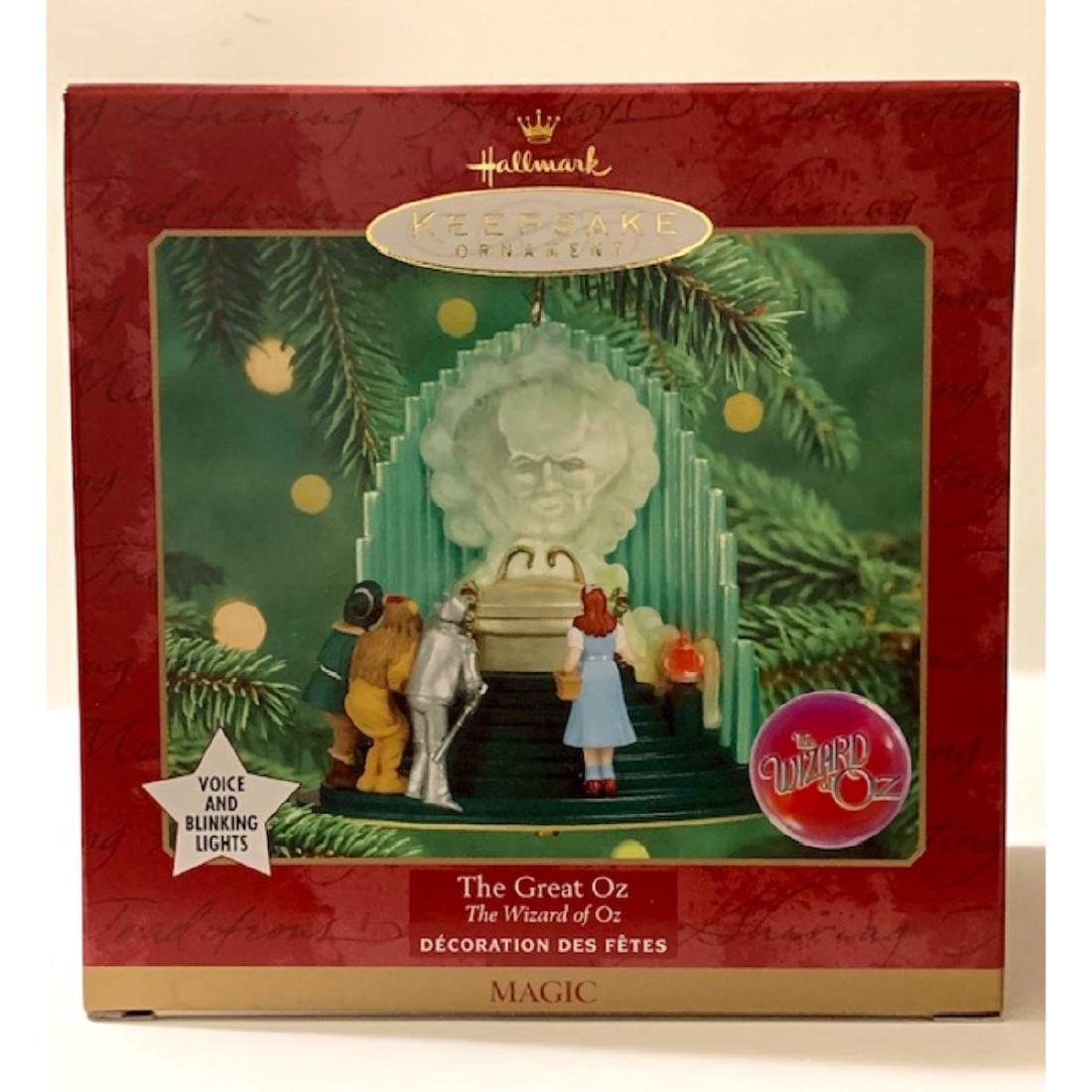 The WIZARD of OZ Animated Voice & Light Up Keepsake: The WIZARD of OZ Animated Voice & Light Up Keepsake Ornament Figure Comes in Original Mint Sealed Box