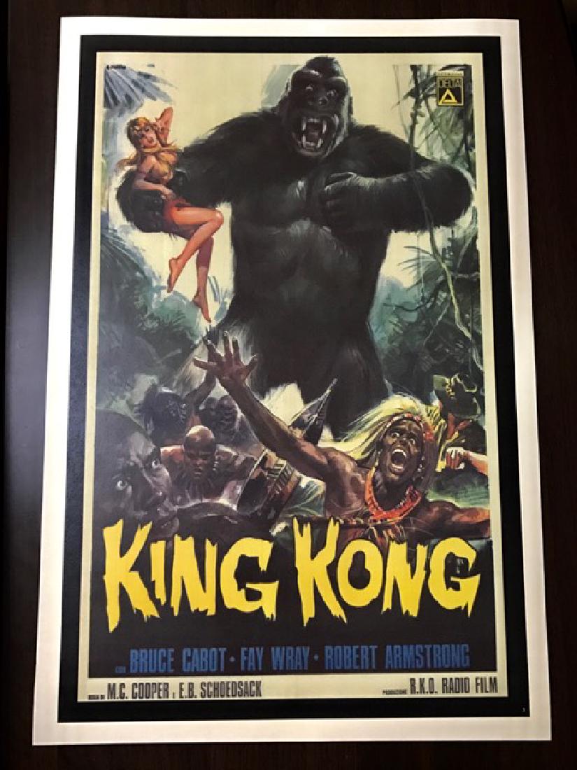 Classic Sci-Fi 1933 KING KONG Movie Poster: 12â€ x 18â€ â€“ Print Date Unknown â€“ Sold as a Decorative Poster â€“ Not Period Original