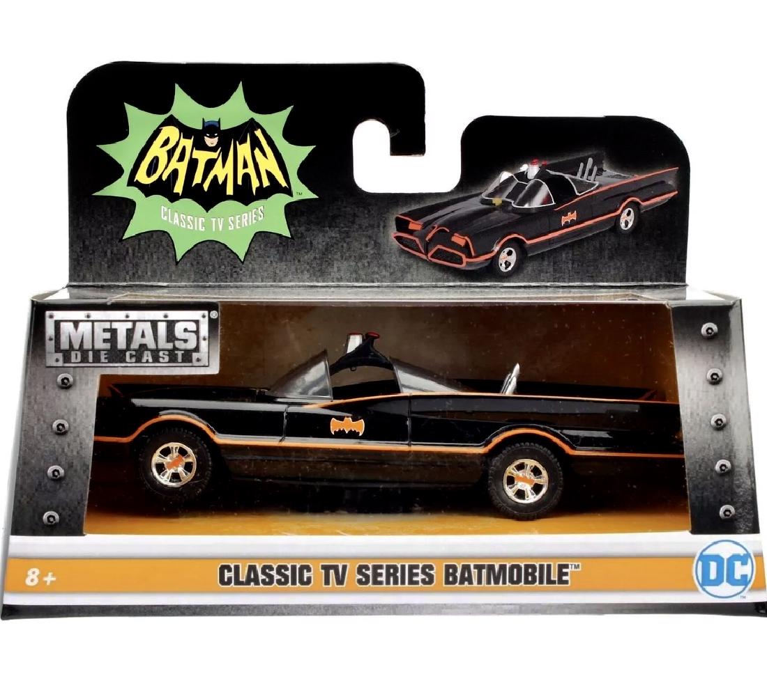 1966 TV BATMAN Die-Cast BATMOBILE by JADA Toys: Classic Series - Extremely Cool - Never Removed from Original Box â€“ Must See all Photos