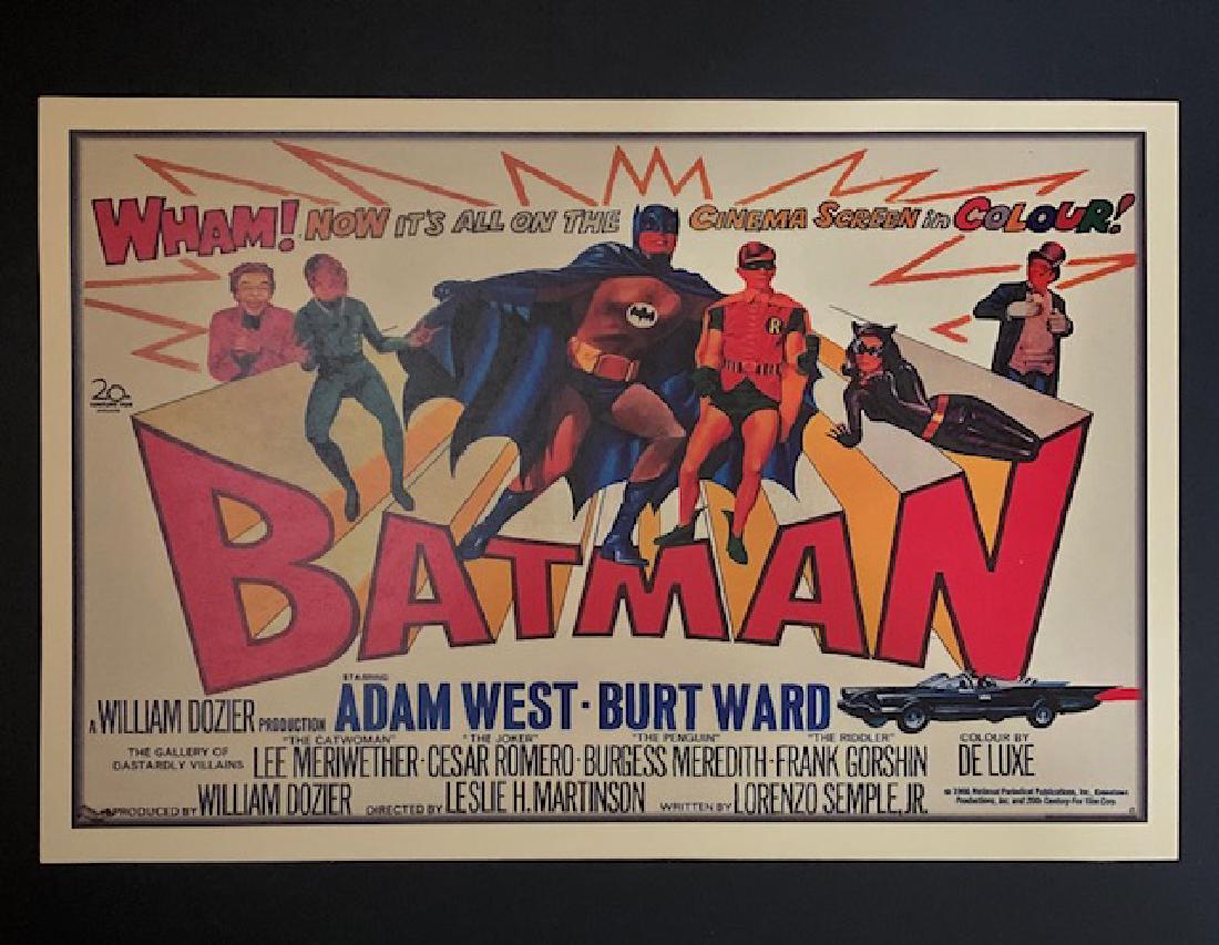 Adam West and Burt Ward BATMAN Movie Poster (1 of 1)