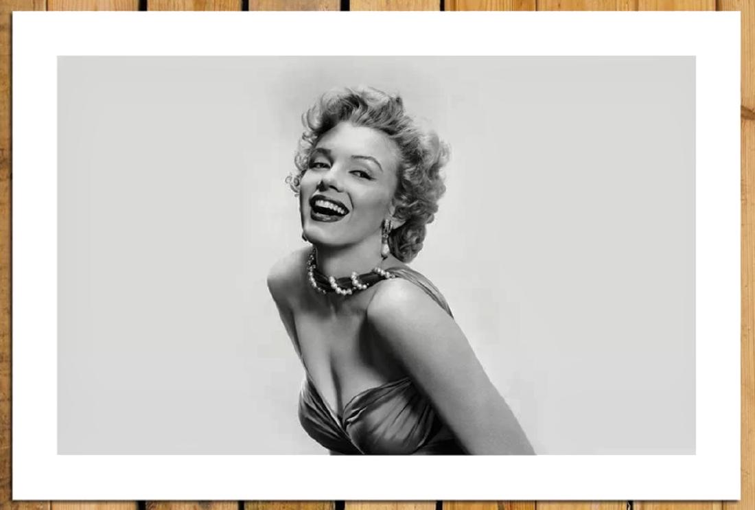 MARILYN MONROE Silk Screen Canvas GiclÃ©e Print Art (1 of 2)