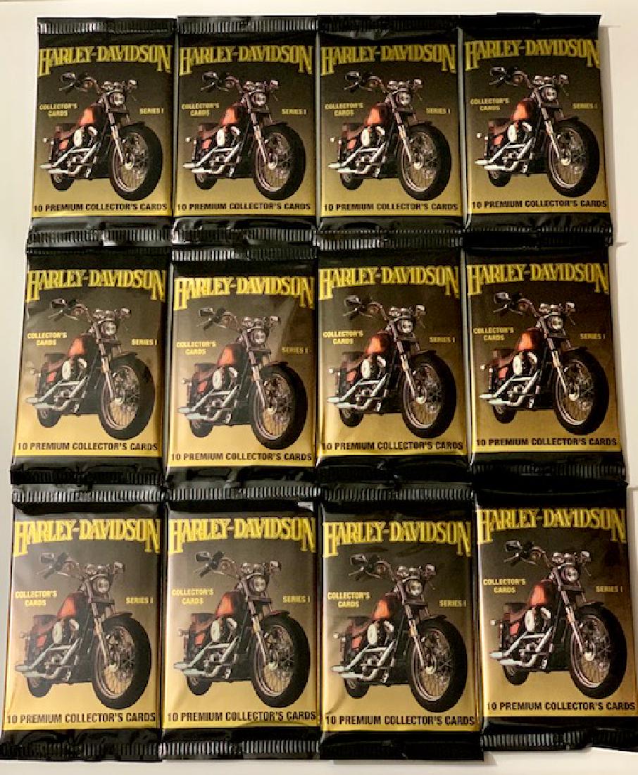 12 Packs of HARLEY-DAVIDSON Premium SERIES 1 Cards (1 of 1)