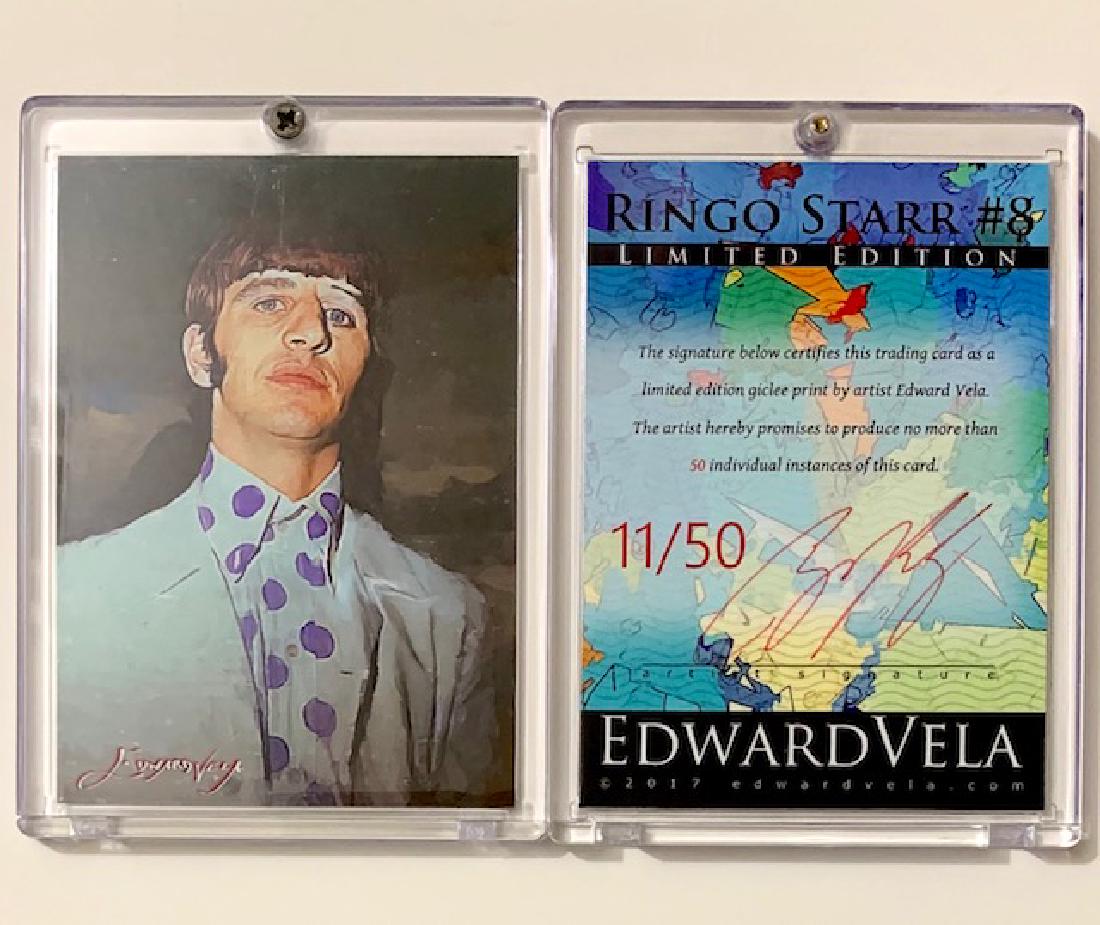 Rare The BEATLES Ringo Starr Card Signed by Artist (1 of 1)