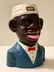 Black Americana Cast Iron PORTER Mechanical Bank
