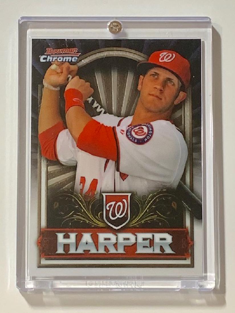 BRYCE HARPER 2011 Bowman Chrome Rookie Baseball Card (1 of 1)