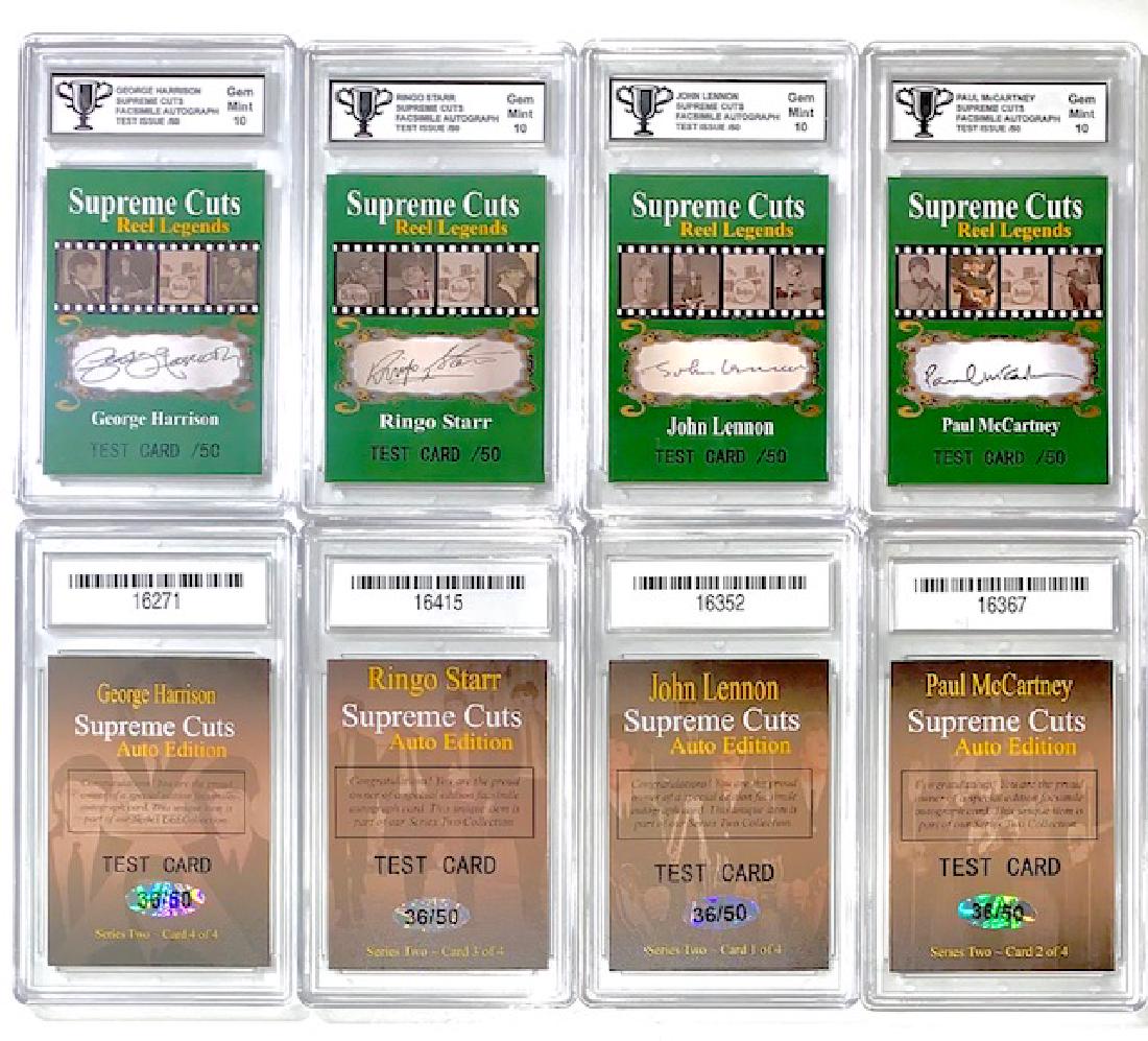 The BEATLES Auto Edition â€œTESTâ€ Reel Legends Cards (1 of 1)