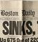 1912 Sinking of the Titanic Boston Newspaper READ ON - 8