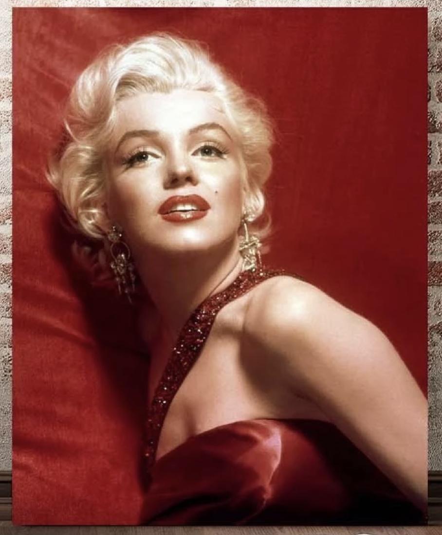 MARILYN MONROE  Silk Screen GiclÃ©e Print on Canvas (1 of 2)