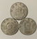 3 Chinese Dynasty Emperor Silver Coins B -READ BELOW