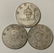 3 Chinese Dynasty Emperor Silver Coins C -READ BELOW